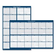 House Of Doolittle Reversible/Erasable 2 Year Wall Calendar, 24 x 37, Blue, 2020-2021 3964